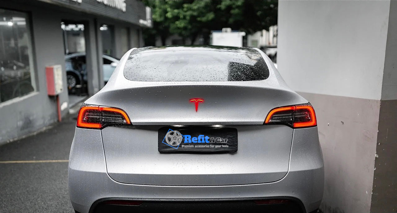 TESLA LED Trunk Badge with Dynamic