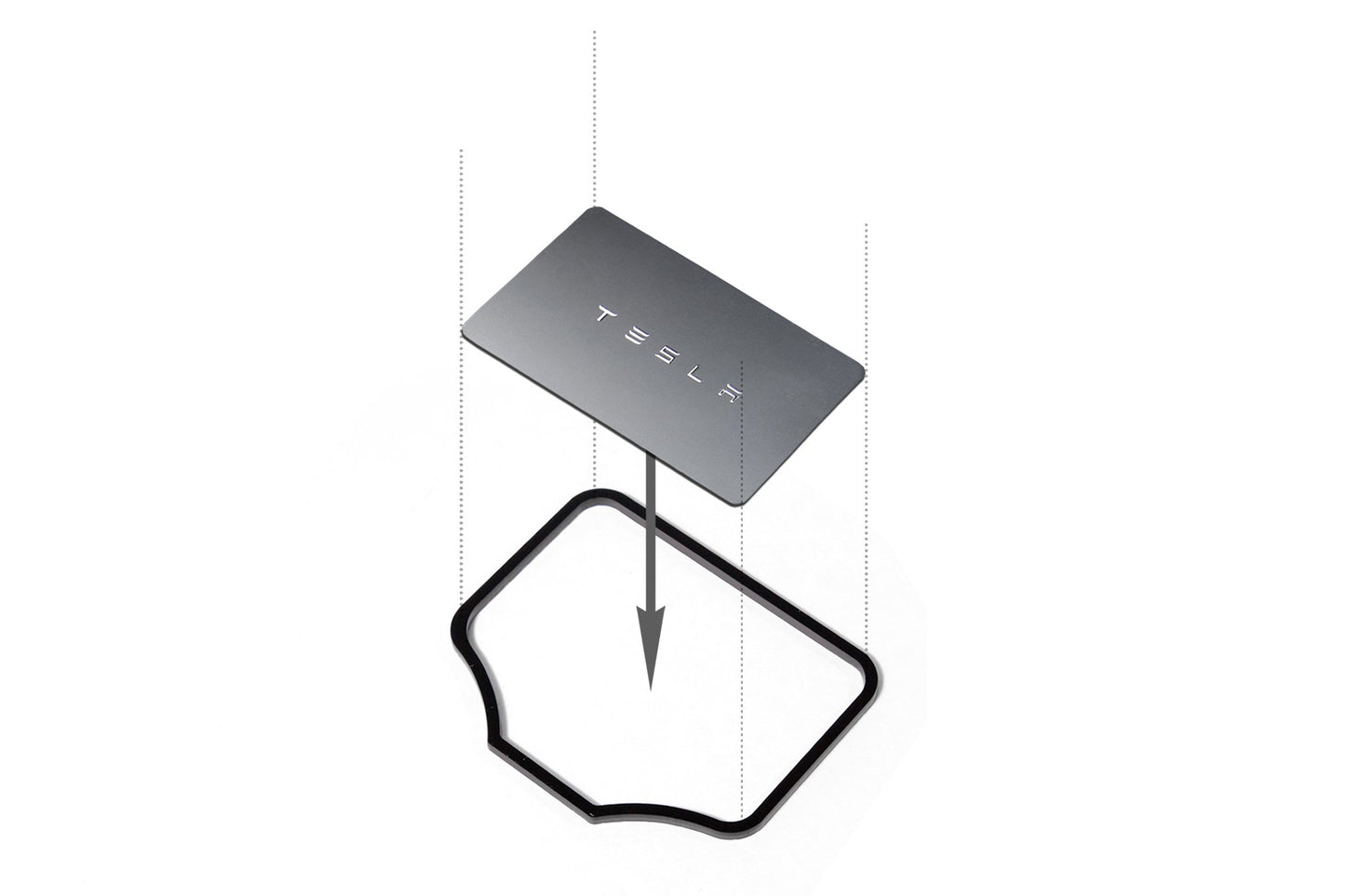 Key Card Holder for Tesla Model 3 and Model Y