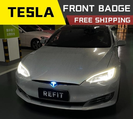 Tesla Model S LED Front Badge With Dynamic