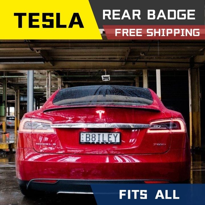 TESLA LED Trunk Badge with Dynamic