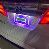 Universal Car LED Light Acrylic License Plate Fram